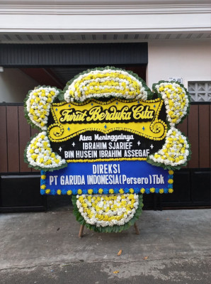 Papan Bunga Duka di Malanggah