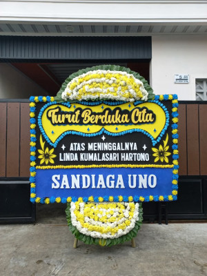 Papan Bunga Duka di Malanggah